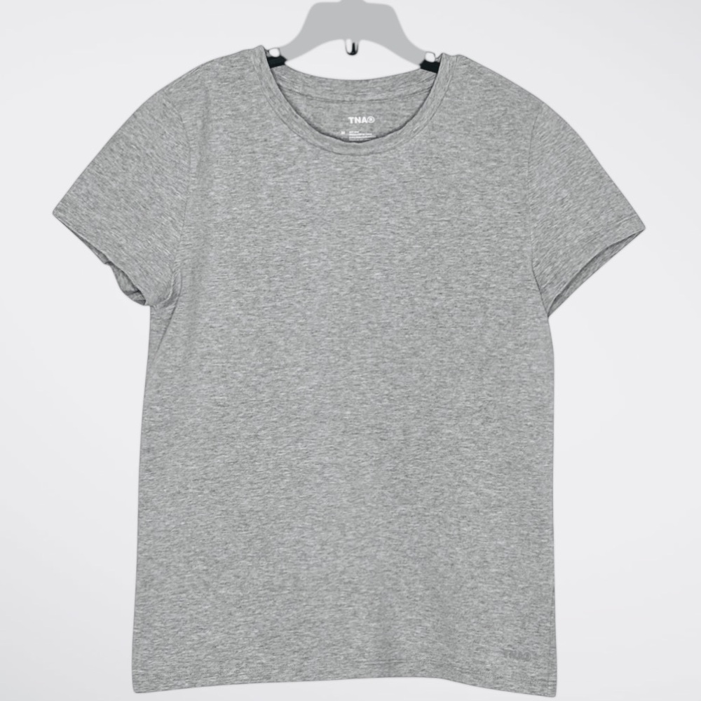 Artizia TNA T Shirt Woman's sz M Heather Grey Short Sleeve Crewneck